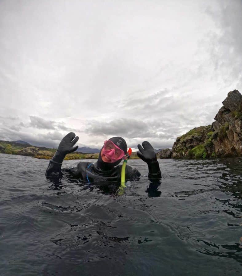 Snorkeling in Silfra Iceland – everything you need to know before snorkeling between two tectonic plates.