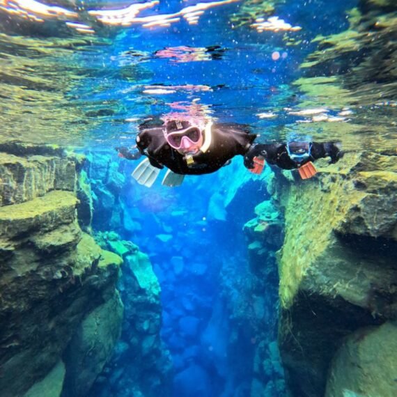 Snorkeling in Silfra Iceland – everything you need to know before snorkeling between two tectonic plates.