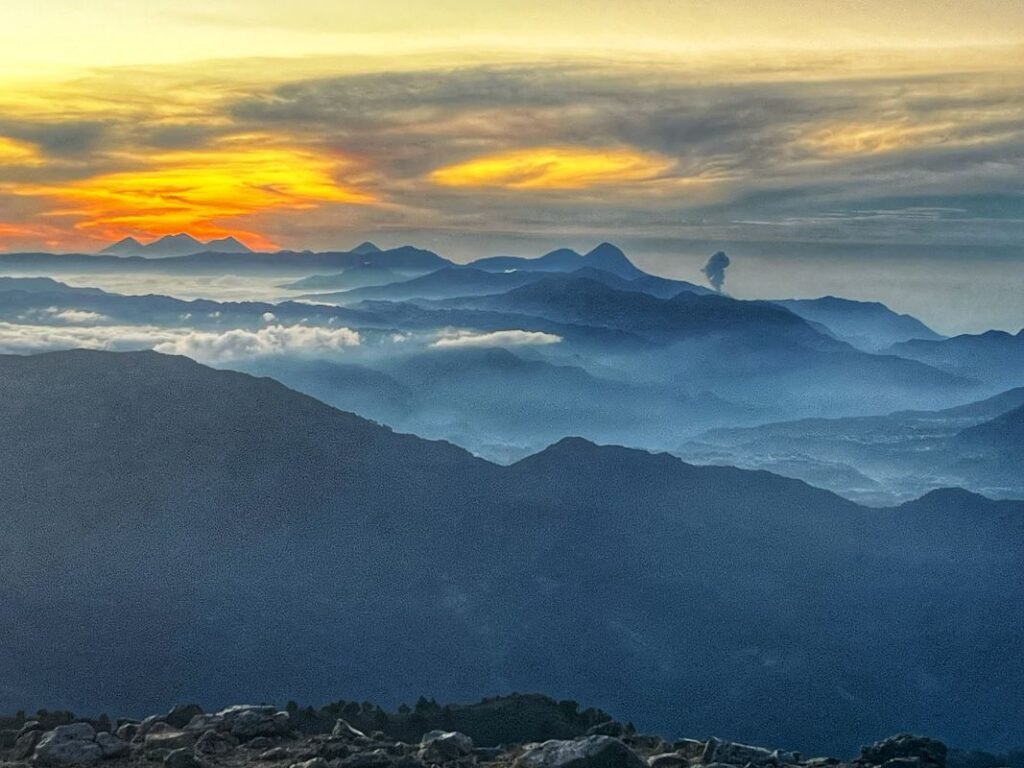 Tajumulco sunrise hike.