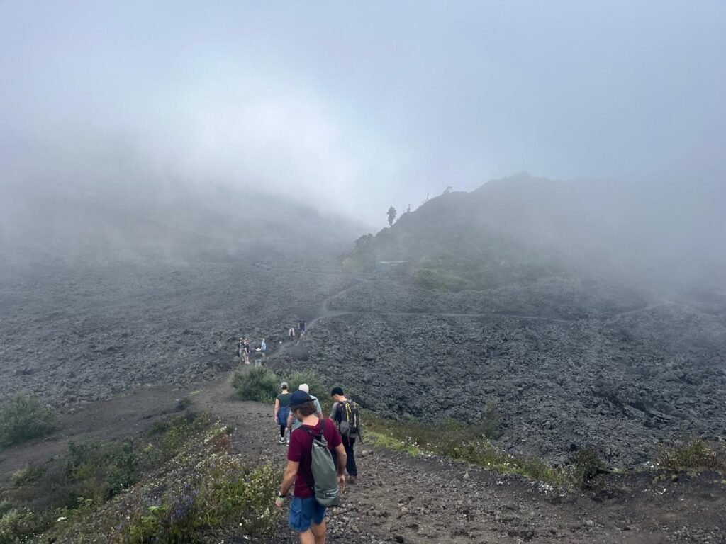 Best hikes in Guatemala - Pacaya volcano.