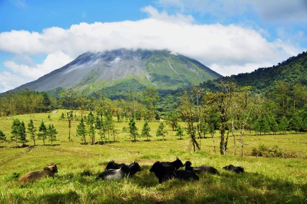 The best things to do in Costa Rica - Hiking Arenal Volcano Costa Rica.