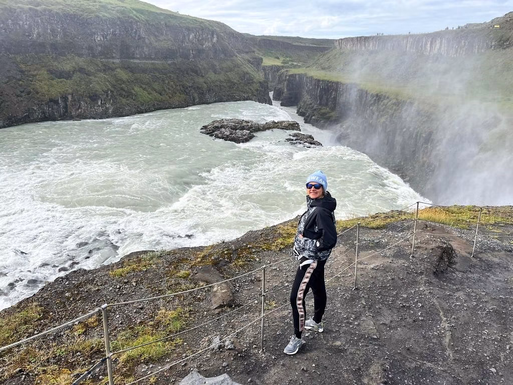 Hikes near Reykjavik - Gullfoss Watrefall Iceland