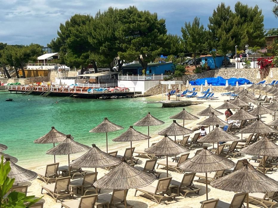 Bora Bora Beach - The most breathtaking beaches of Albania.