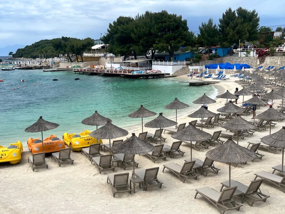 Bora Bora Beach - 5 amazing things to do in Ksamil Albania.