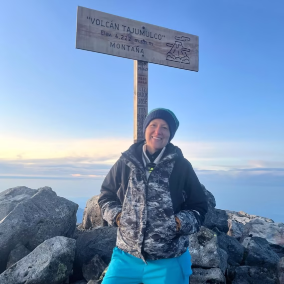 Hiking Tajumulco the highest peak of Central America - solo female travel guide to Guatemala.