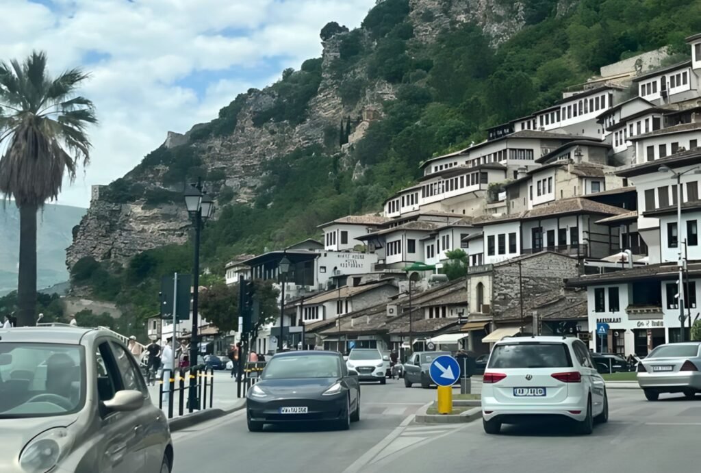 Hiring a car in Albania.