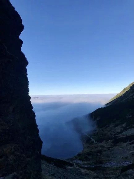 Hiking Zawrat in Tatra Mountains
