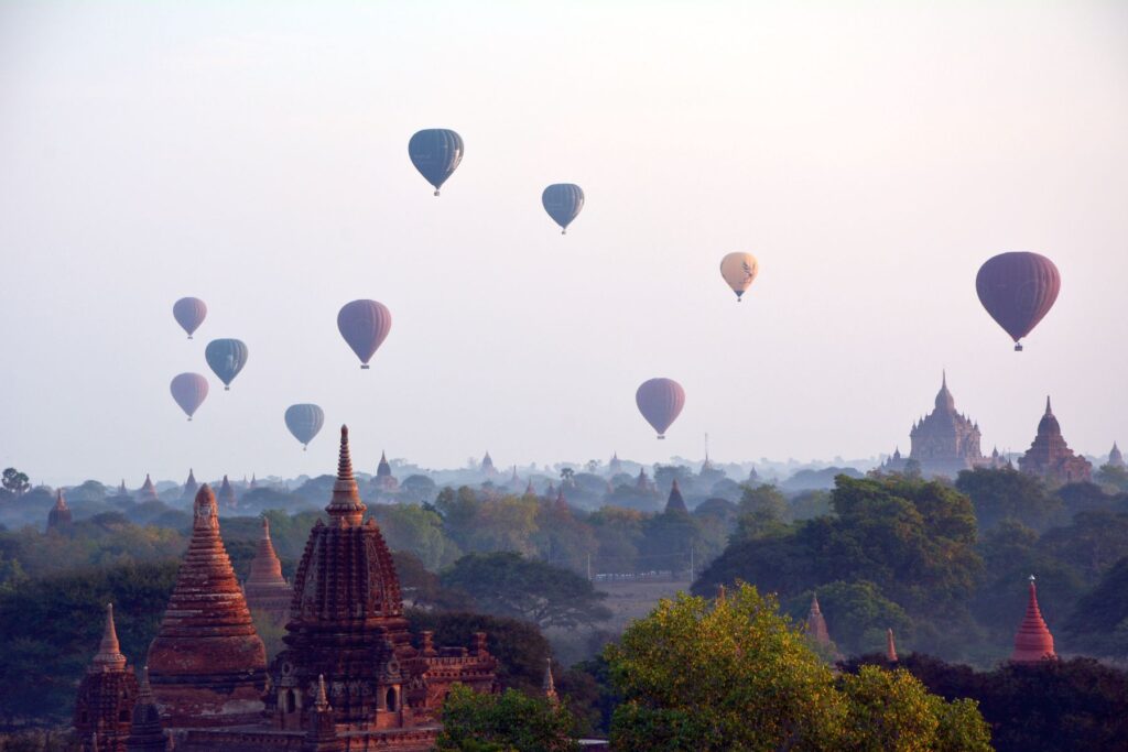 Sunrise in Bagan