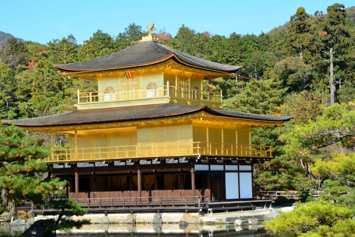 Visiting the Golden Temple Kyoto